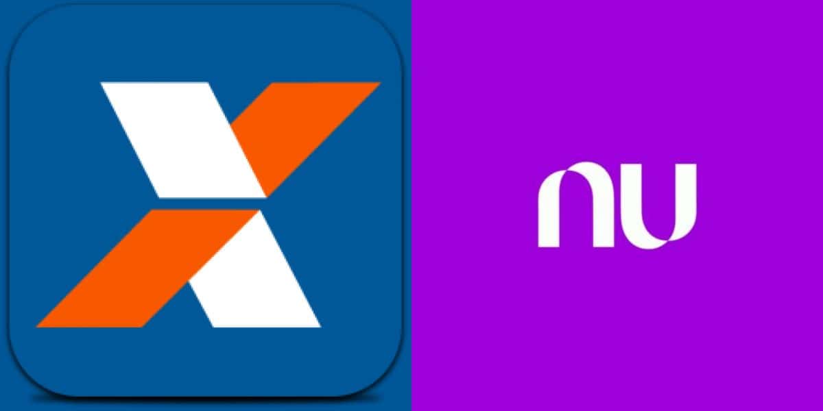 Caixa e Nubank (Reprodução - Internet)