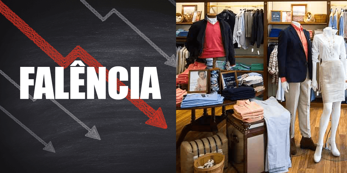 Falência de marca de roupas (Foto: Reprodução, Montagem, TV foco)