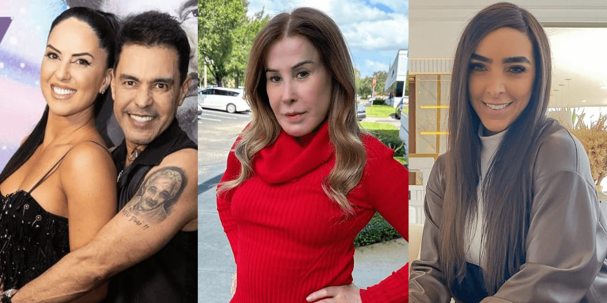 Graciele Lacerda, Zezé Di Camargo, Zilu e Amabylle Eiroa (Fotos: Reproduções / Instagram)