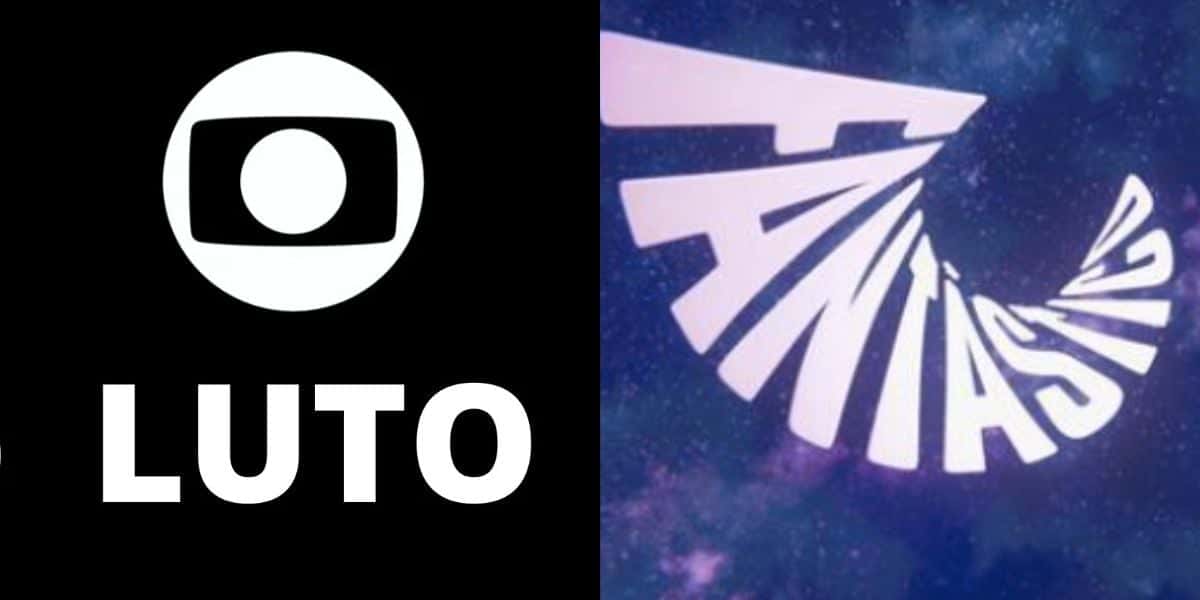 Imagem de luto, logo Globo e Fantástico (Fotos: Reproduções / Internet / Globo)