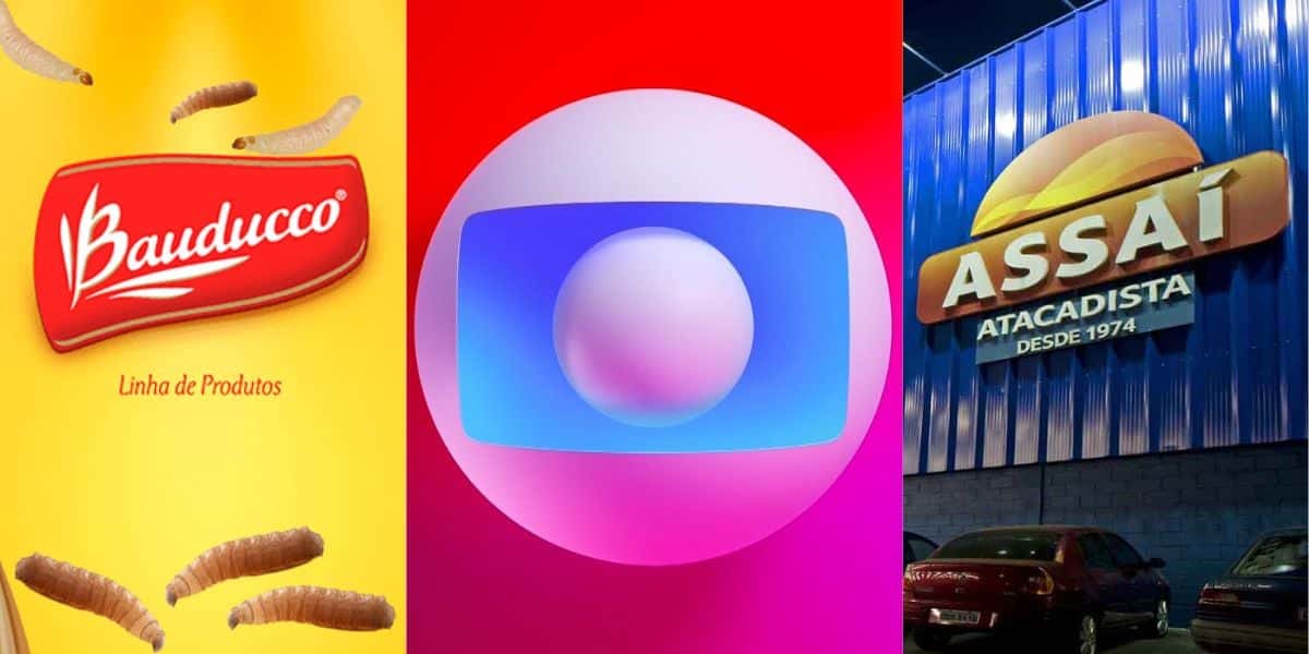 Logo da Bauducco, Da Globo e do supermercado Assaí- Foto Reprodução Internet