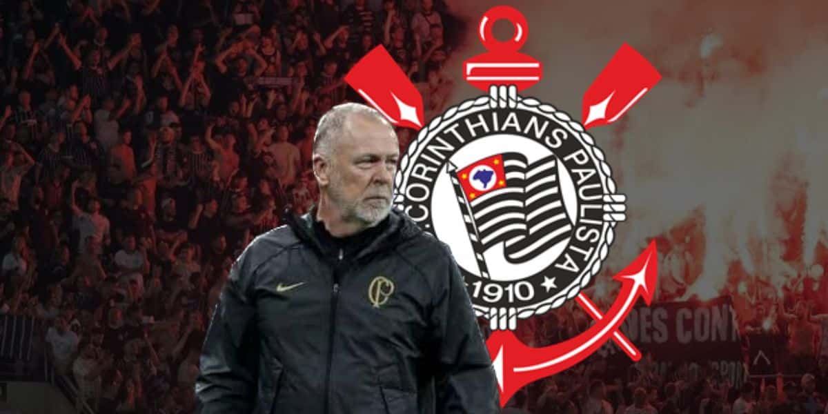 Mano Menezes, treinador do Corinthians (Foto - Montagem TV Foco)