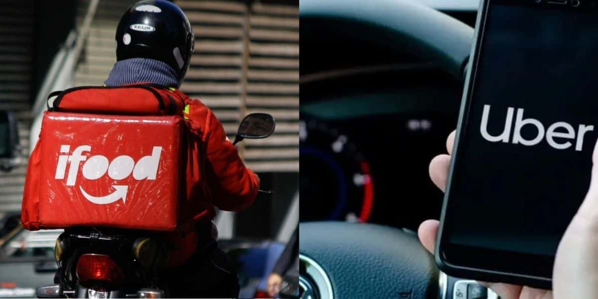 Motoristas do IFood e Uber tem melhor notícia da década hoje (16) - Montagem: TVFOCO