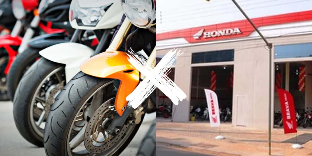 Nova lei já está em vigor e acaba com 10 motos de rivais da Honda - Montagem TVFOCO