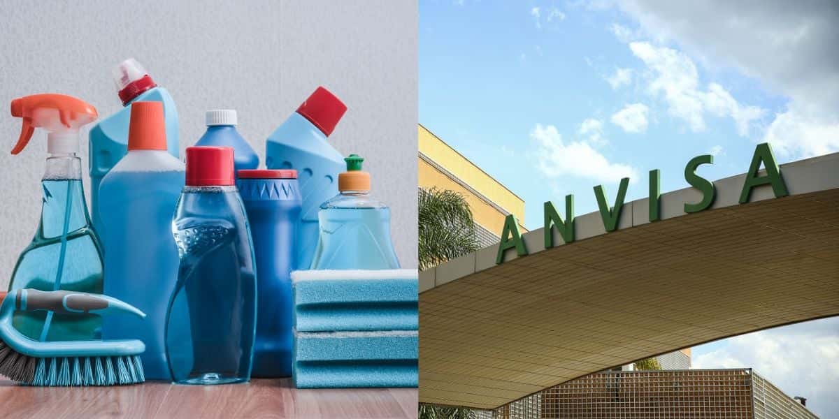 Produtos de limpeza e Anvisa (Reprodução - Internet)