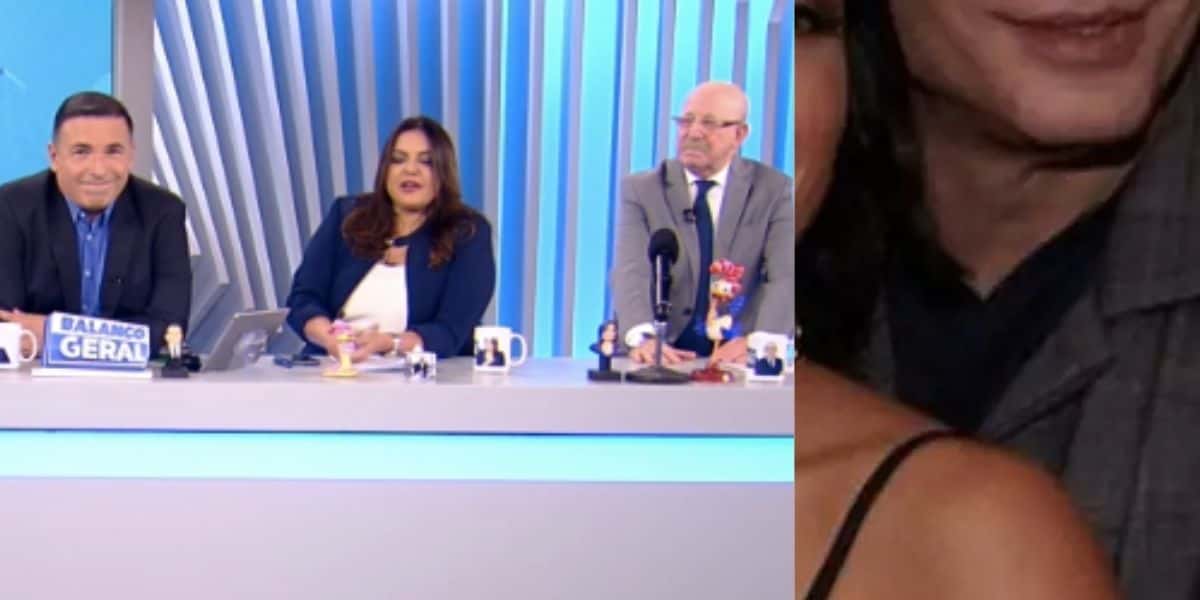 Reinaldo Gottino, Fabíola Reiperti e Lombardi no Balanço Geral e, famosos (Fotos: Reproduções / Record / Instagram)