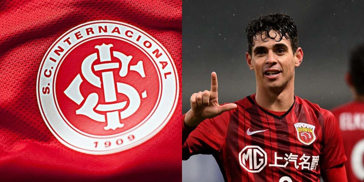 Jogador Oscar e Inter (Reprodução/Internet)