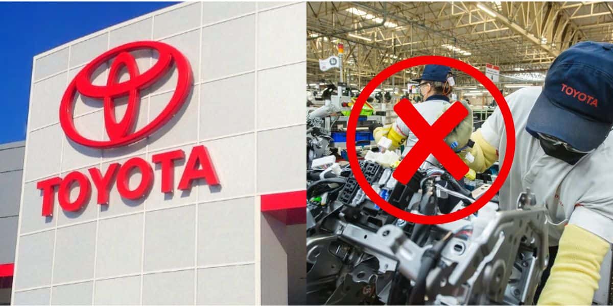 Logo e fábrica da Toyota (Foto: Reprodução / Internet)