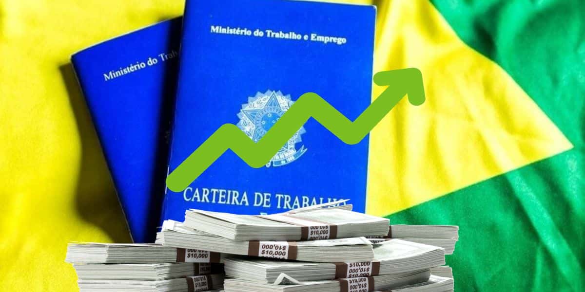 CLT, dinheiro e salário mínimo aos trabalhadores (Reprodução - Internet)