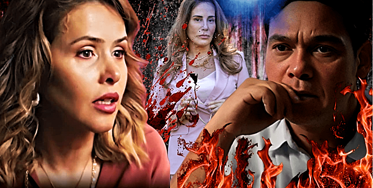 Gladys faz Tadeu pagar pelos seus erros e Irene planeja morte de personagem, em Terra e Paixão, novela da Globo (Foto Reprodução/Montagem/Tv Foco)