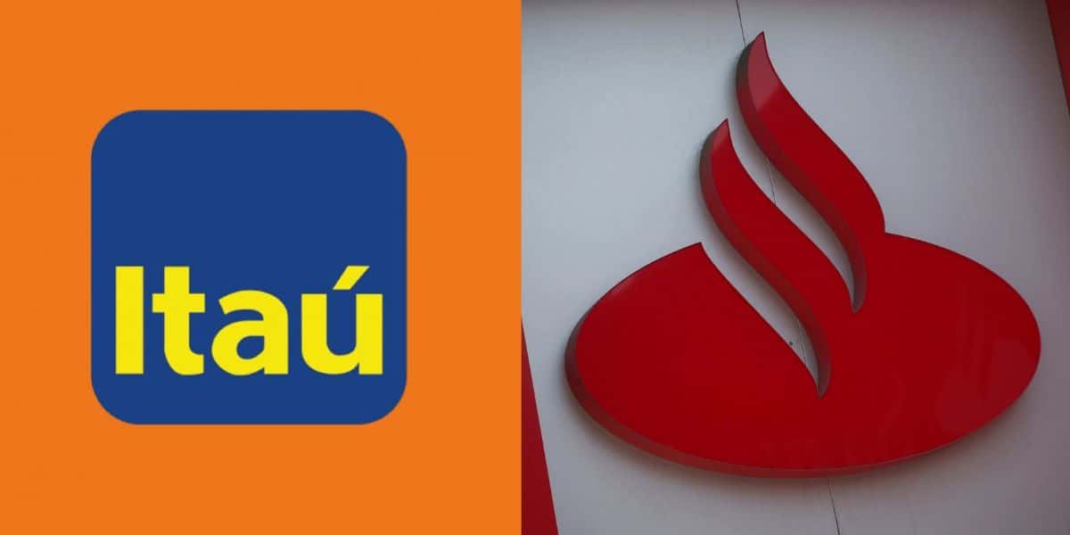 Clientes do Itáu e do Santander têm 2 truques pra aumentarem o limite do cartão de crédito - Montagem TVFOCO