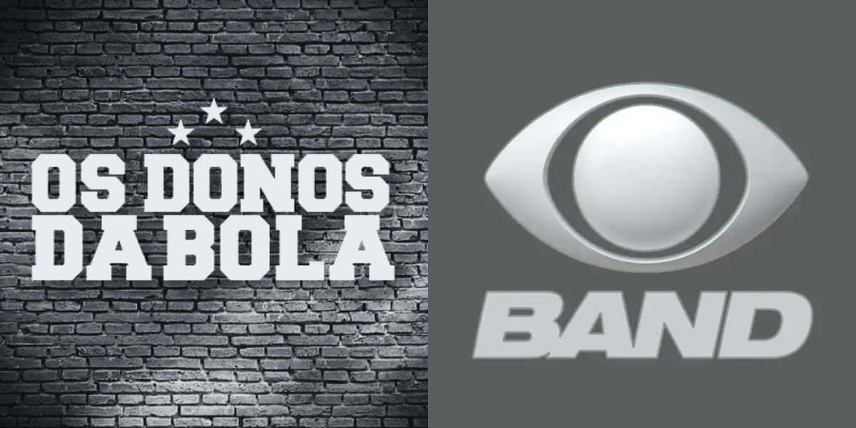 Logo do programa Os Donos da Bola e da Band - Foto Reprodução Internet