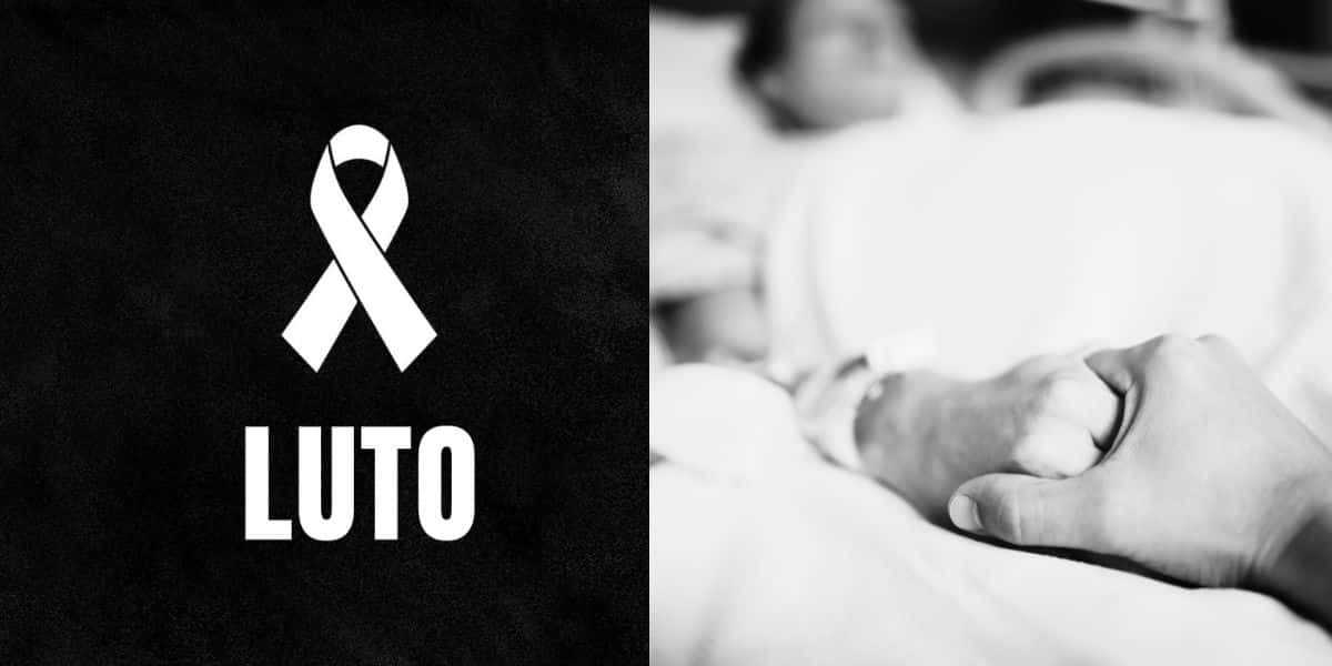 Luto e pessoa em hospital - Foto Reprodução Canva