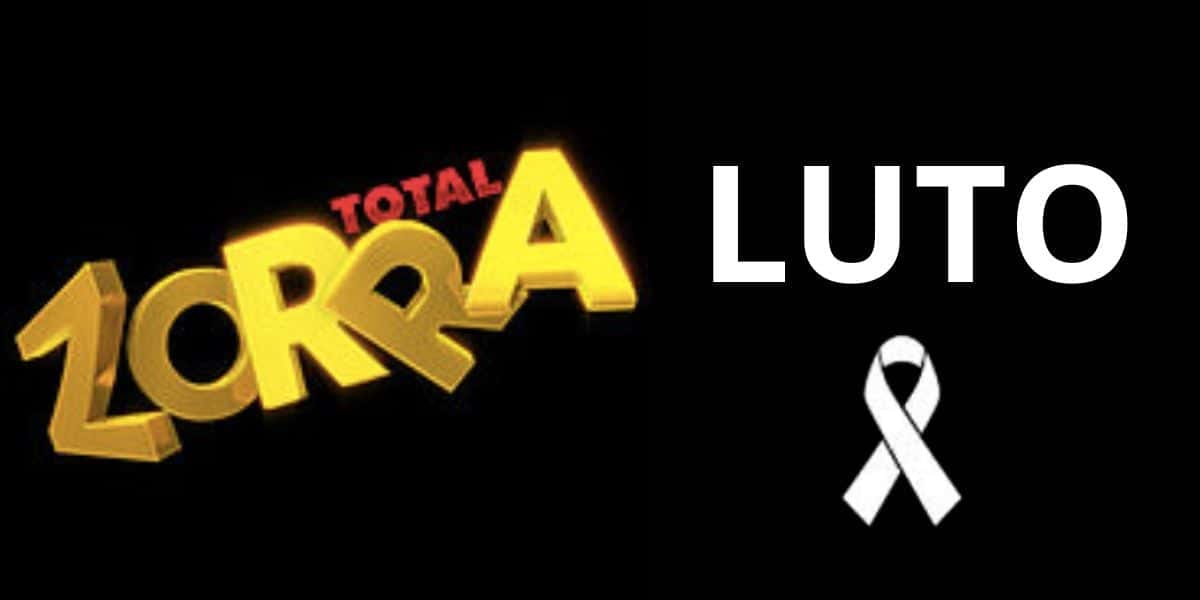 Logo Zorra Total e imagem de luto (Foto: Reprodução / Globo / Montagem)