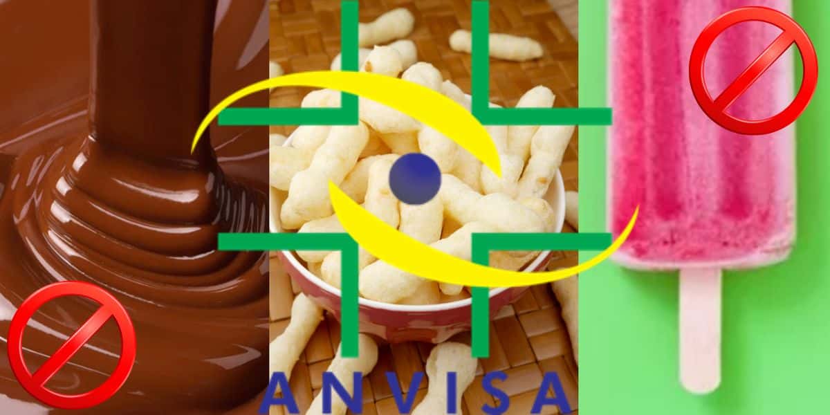 Marca de chocolate, biscoito e sorvete foram proibidos pela Anvisa (Foto: Reprodução / Internet)