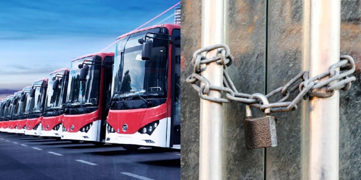Grande empresa de transportes, teve falência decretada (Foto: Divulgação)