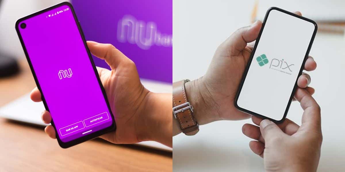 Nubank emite comunicado sobre Pix (Reprodução: Montagem TV Foco)