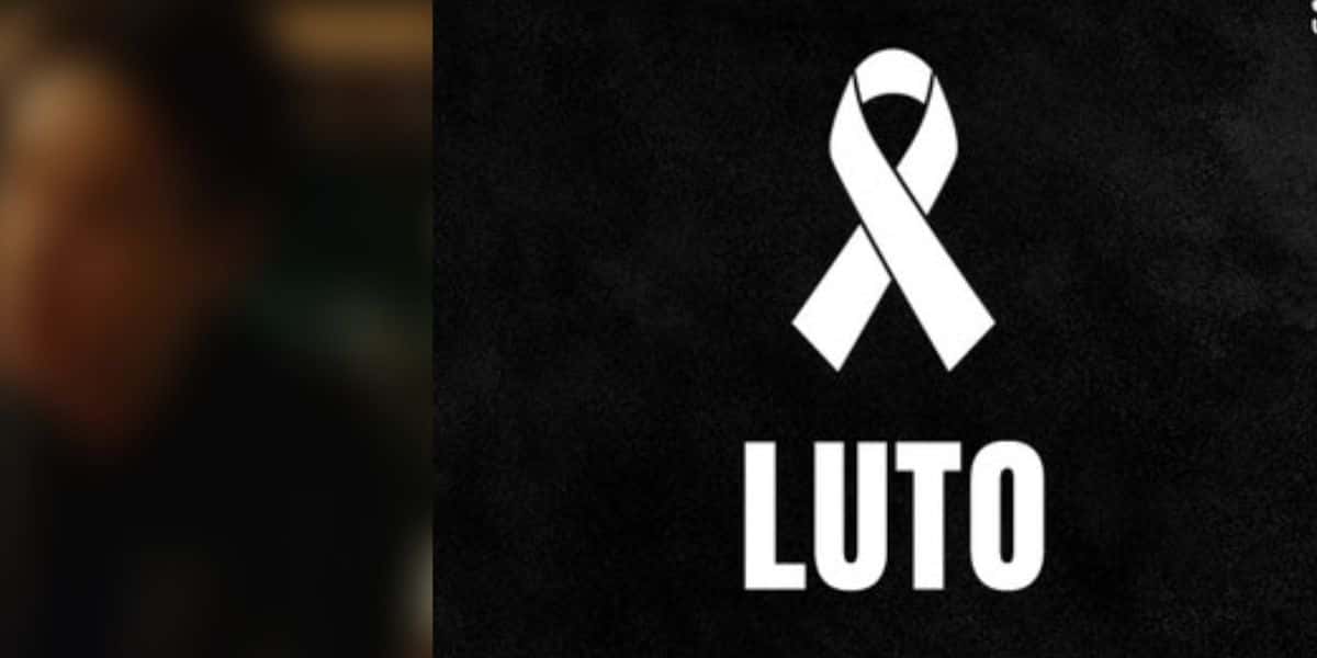 Ator e imagem de luto (Fotos: Reproduções / CJ Entertainment / Canva)