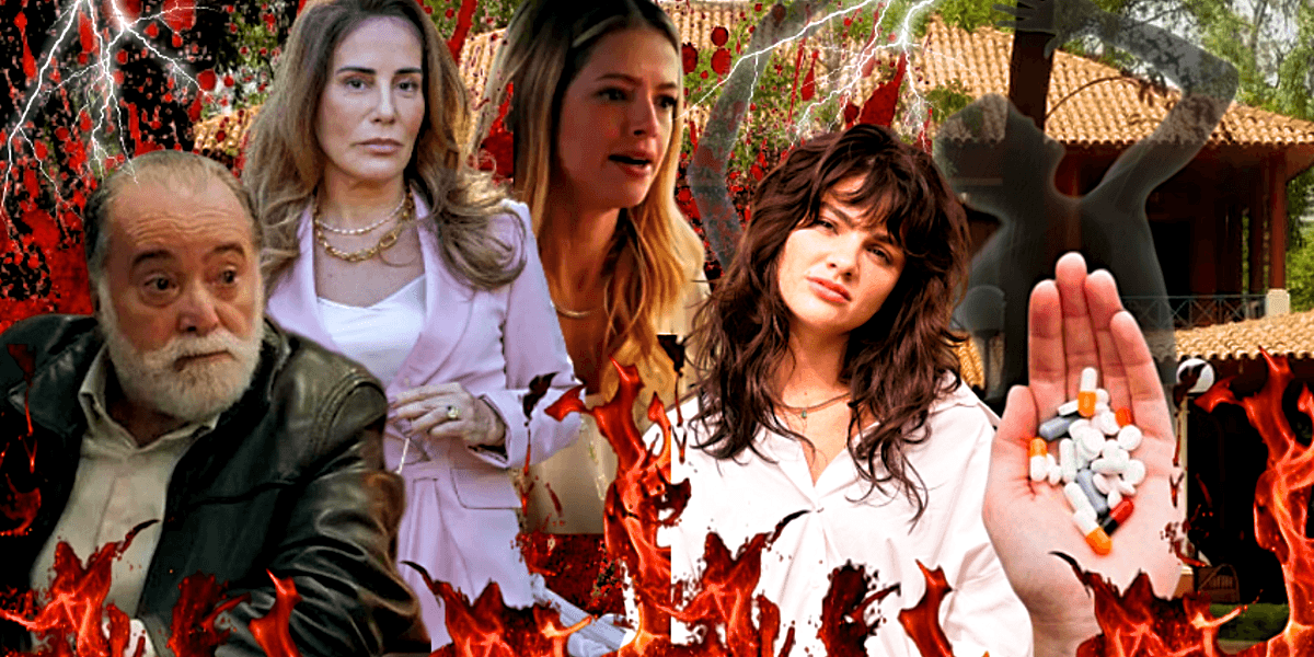 3 personagens terão suas vidas desgraçadas na reta final de Terra e Paixão, novela da Globo (Foto Reprodução/Montagem/Tv Foco)