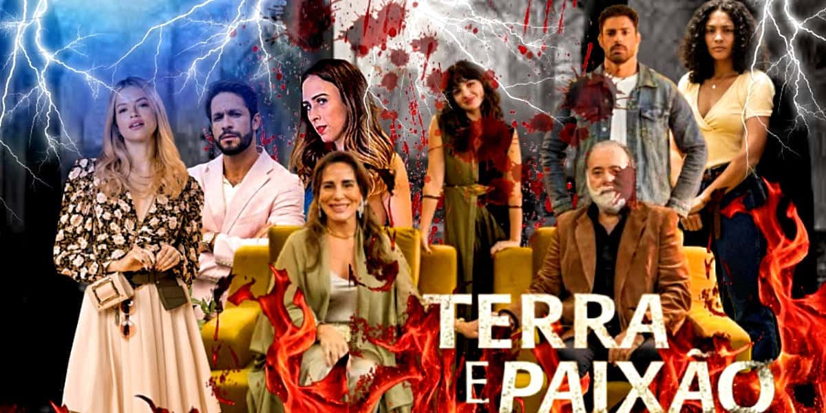 3 personagens terão a vida dilacerada em Terra e Paixão, novela da Globo (Foto Reprodução/Montagem/Tv Foco)