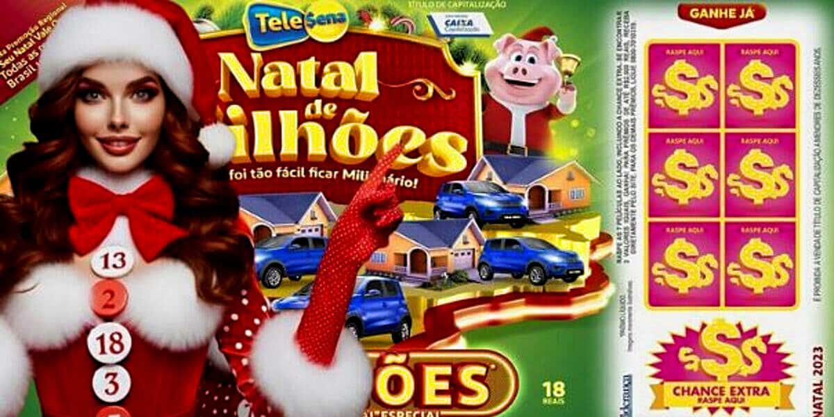 Tele Sena realiza seu quarto sorteio da edição de Natal (Foto Reprodução/Montagem/Tv Foco)