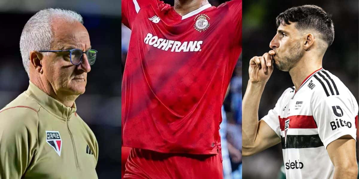 Dorival, Calleri e Pedro Raúl no Toluca (Reprodução - Internet)
