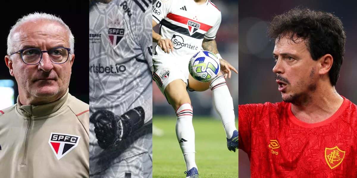 Dorival no São Paulo, Pato, Felipe Alves e Diniz no Fluminense (Reprodução - Internet)