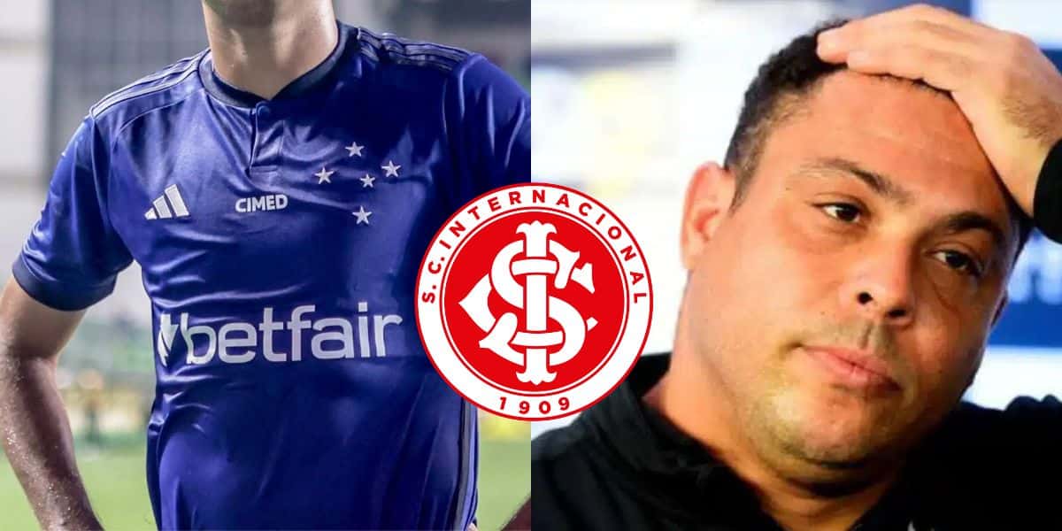 Ronaldo e jogador (Reprodução/Internet)