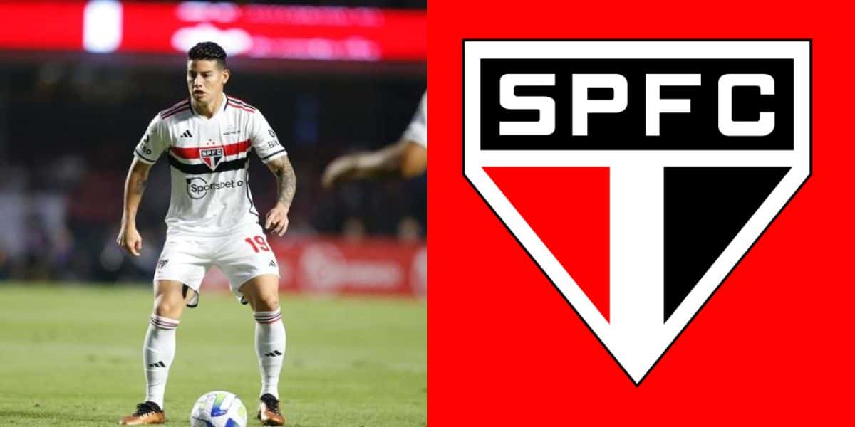 James Rodriguez e São Paulo - (Reprodução: Internet)