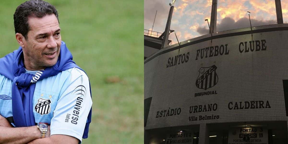 Luxemburgo e Santos (Reprodução - Internet)
