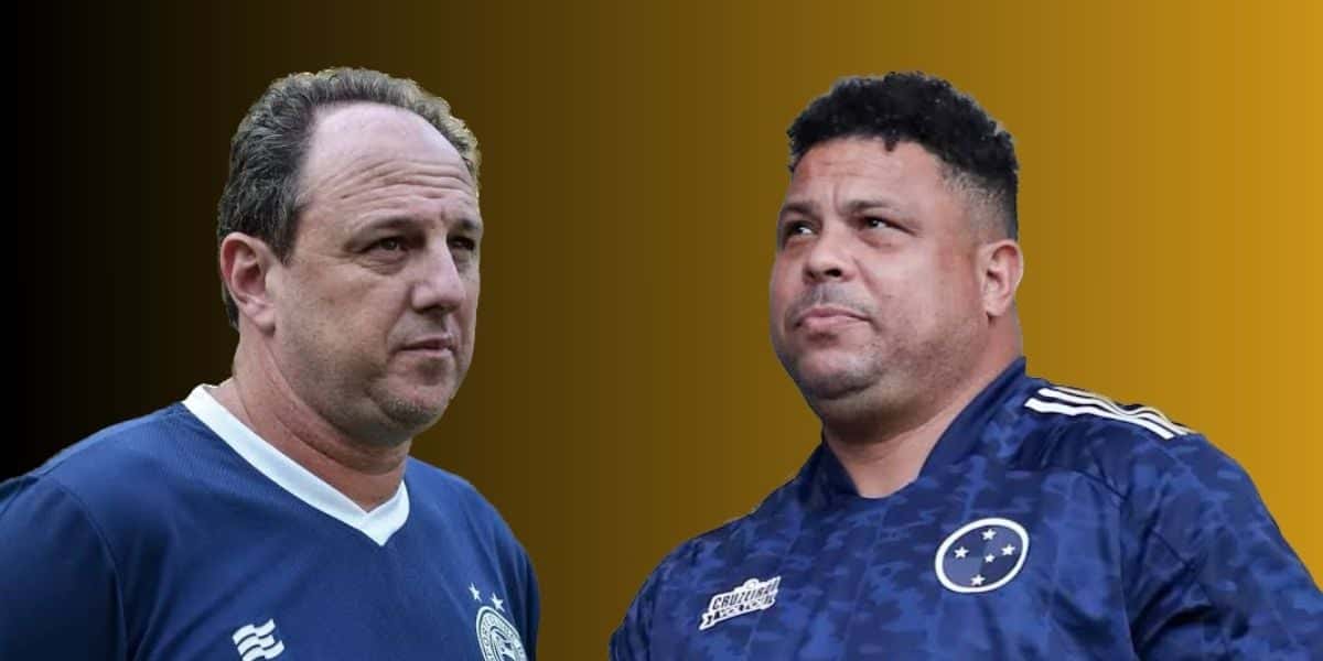 Rogério Ceni e Ronaldo (Foto - Montagem TV Foco).