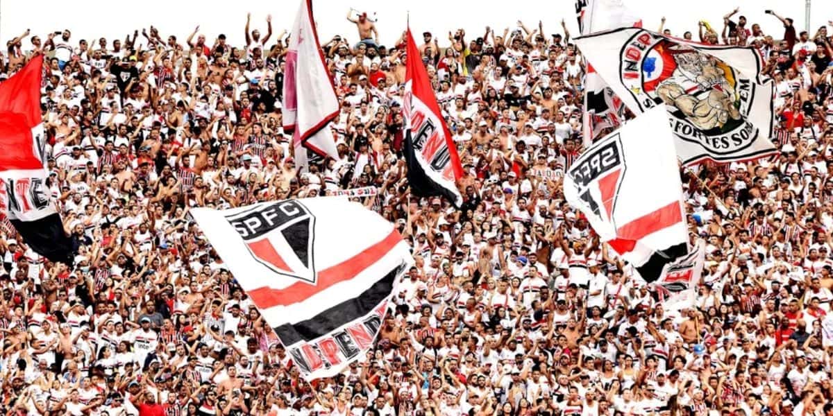 Torcida de futebol do São Paulo (Foto: Internet)
