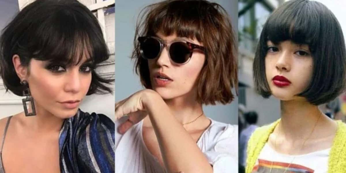 Cabelo curto com franja (Foto: Reprodução/ Internet)