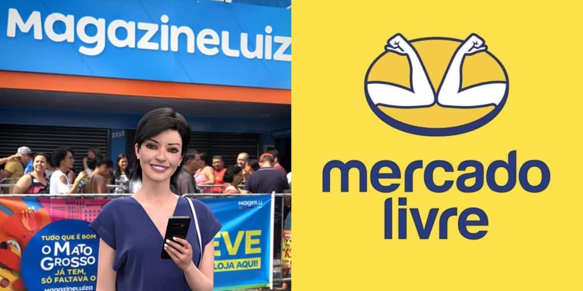 Magazine Luiza e Mercado Livre são grandes rivais (Foto: Reprodução/ Internet)