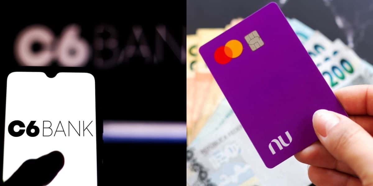 Nubank e C6 (Reprodução/Internet)
