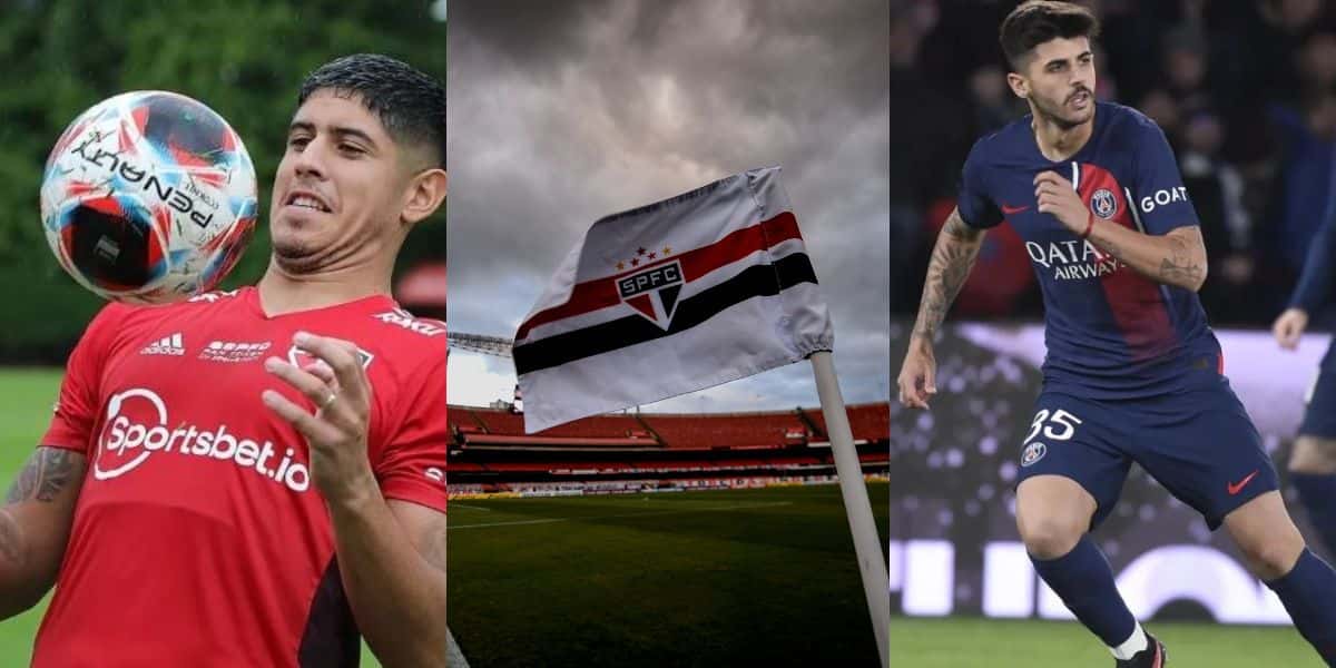Alan Franco, Beraldo e São Paulo (Reprodução - Internet)