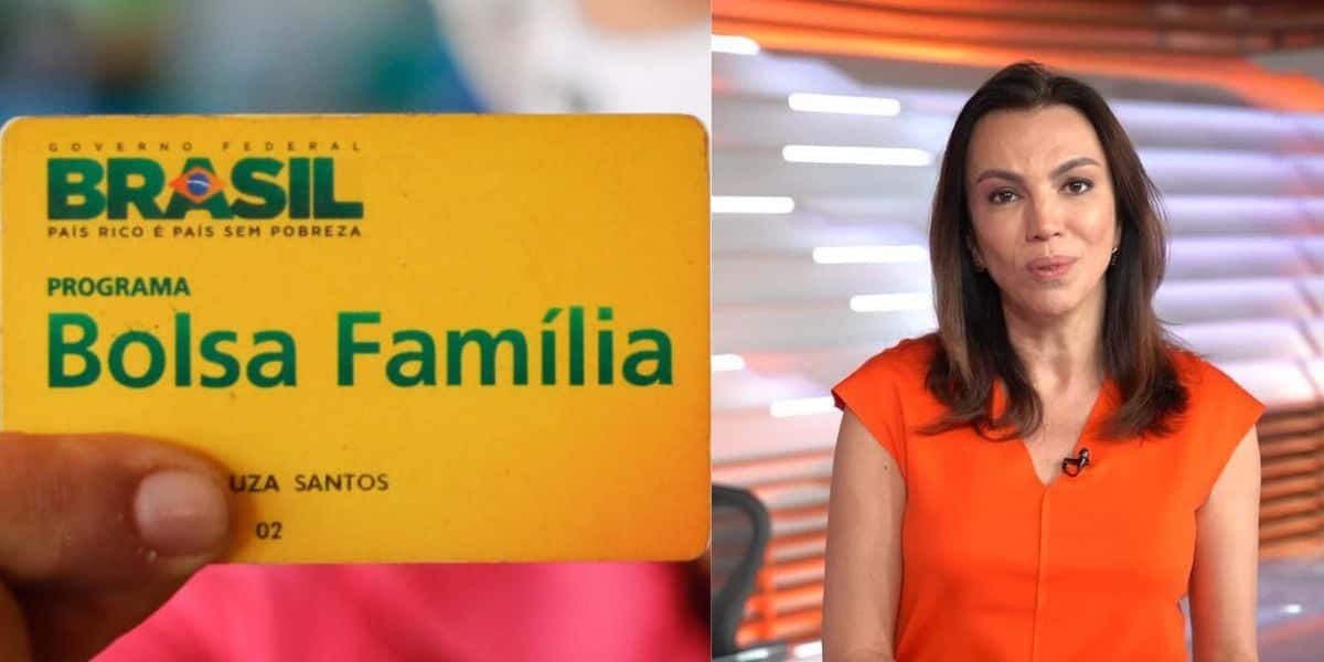 Bolsa Família / Ana Paula Araújo no Bom Dia Brasil - Montagem TVFOCO