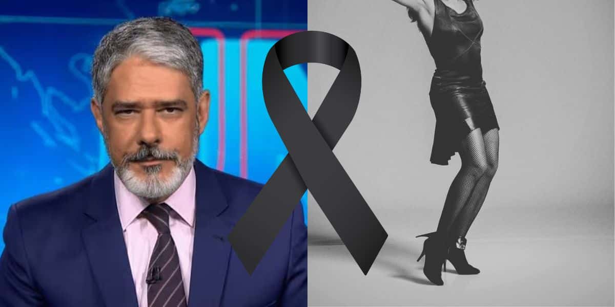 Bonner, luto e Tina Turner (reprodução - Internet)