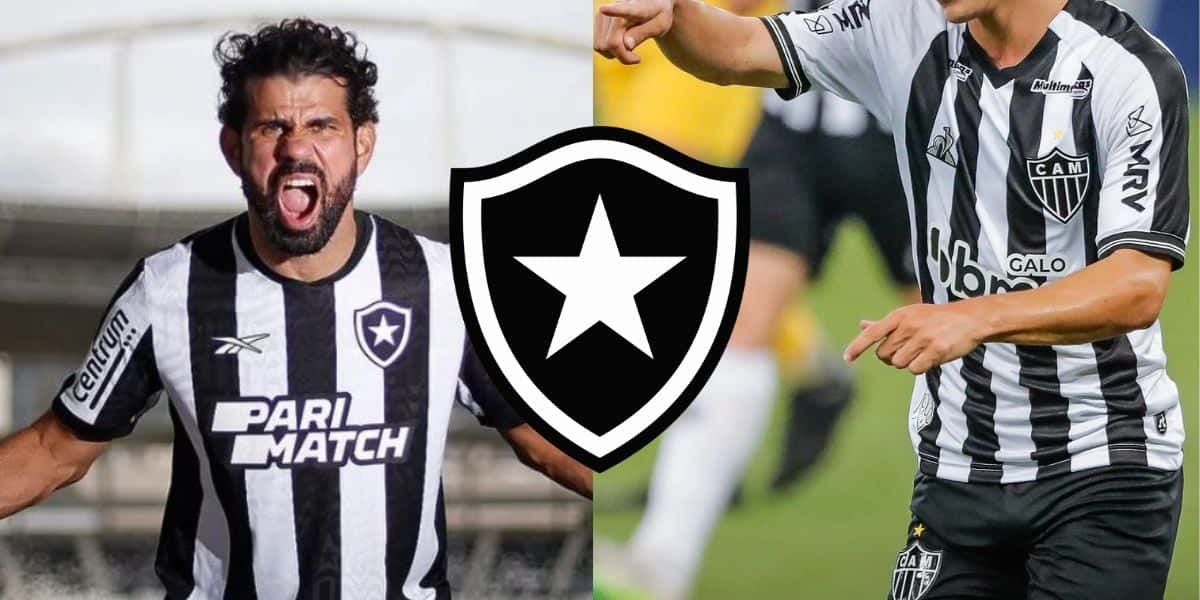 Da seleção pro Botafogo: Textor define contratação MILIONÁRIA de queridinho do Galo pro lugar de D.Costa - (Montagem Tv Foco)