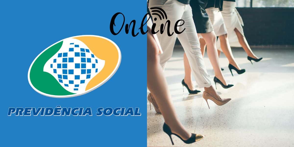 INSS online para mulheres - (Reprodução Internet)