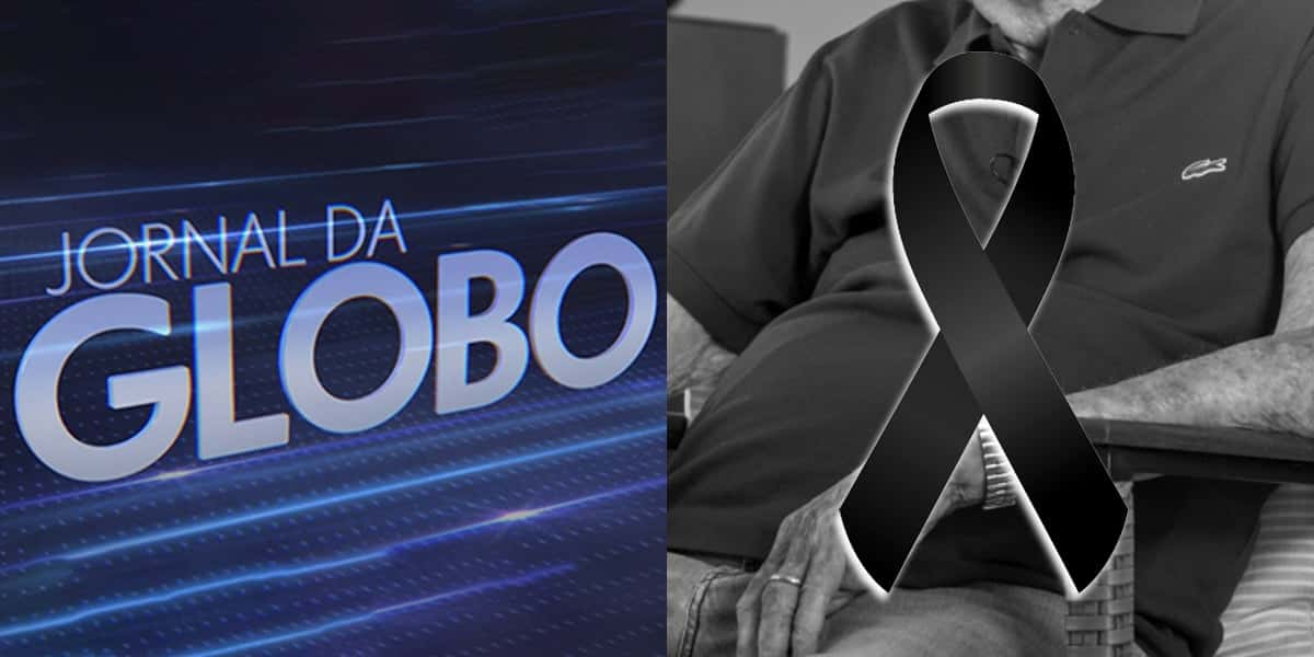 LUTO: Jornal da Globo confirma morte de famoso (Foto: Reprodução - Globo, Montagem - TV Foco)