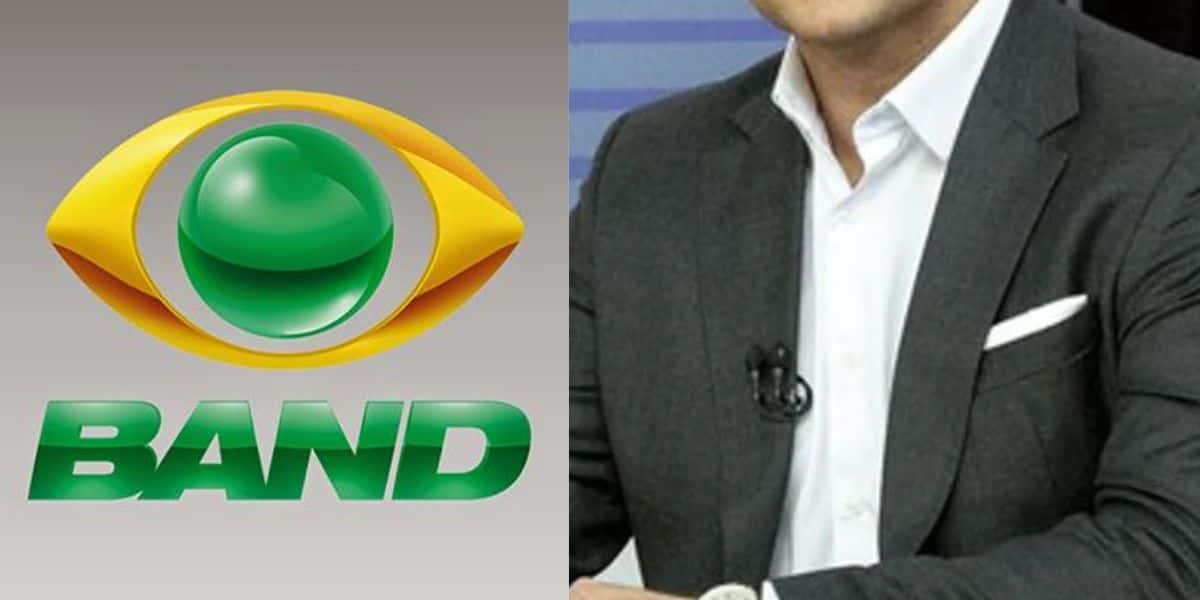 Logo da Band / Joel Datena - Montagem TVFOCO