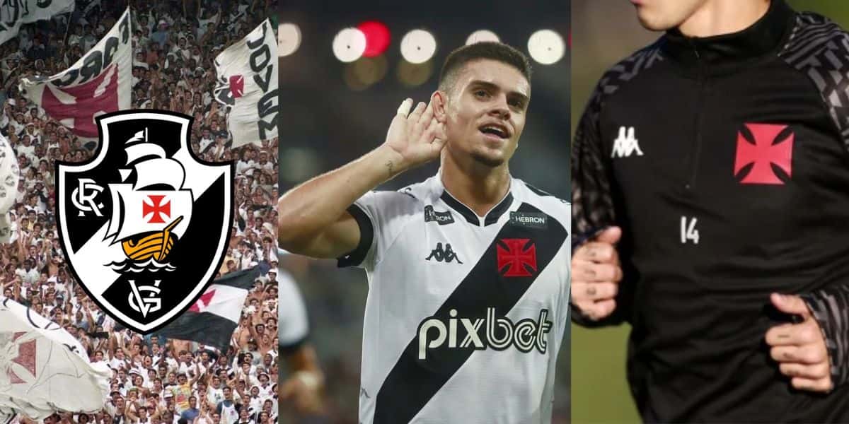 Esnobado por Ramón e 15 milhões no lixo: Craque do Vasco está a 1 passo de ter o mesmo destino que Gabriel PEC - Montagem Tv Foco