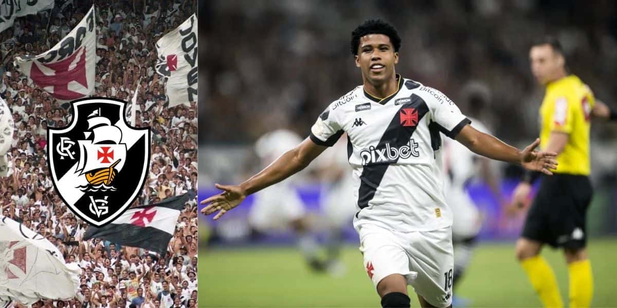 Retorno triunfal de Andey Santos: Joia do Vasco bate o martelo e volta é antecipada em gigante pra 2024 - (Montagem Tv Foco)
