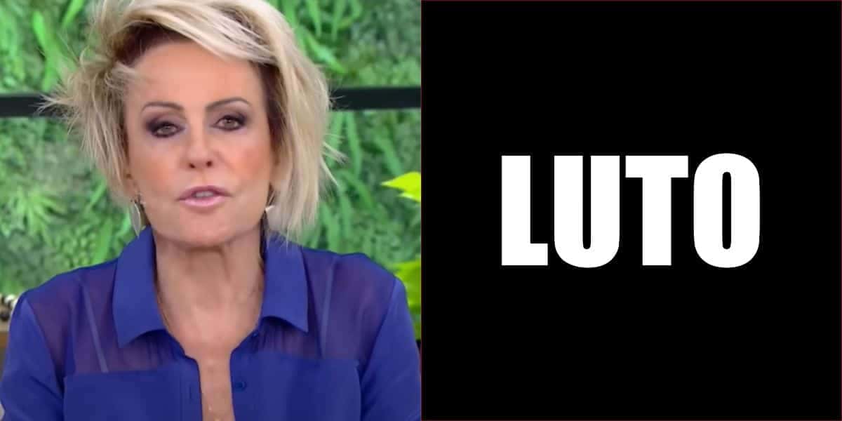 Ana Maria Braga lamentou morte de famosa (Foto: Reprodução / TV Globo)