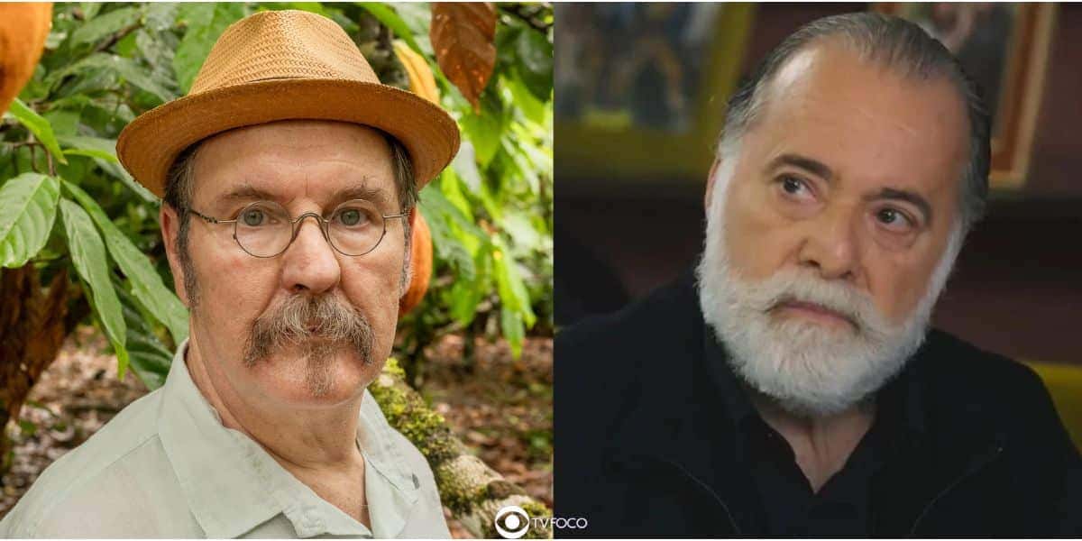 Belarmino de Renascer e Antônio La Selva de Terra e Paixão (Foto: Reprodução / Globo / Montagem TV Foco)