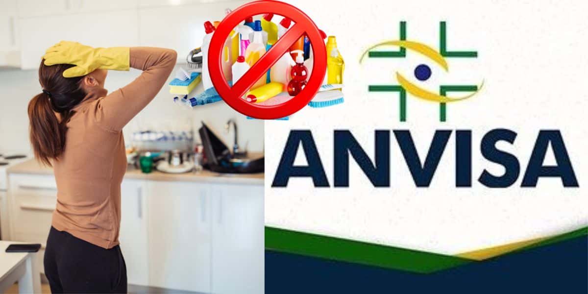 Dona de casa e logo da Anvisa (Foto: Reprodução / Canva / Montagem TV Foco)