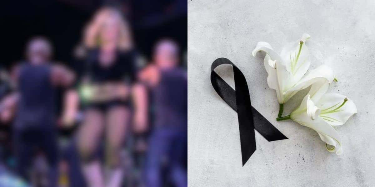 Luto na música, com morte de cantora confirmada (Reprodução: Montagem TV Foco)