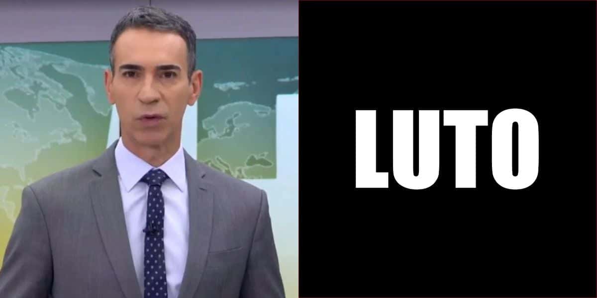 César Tralli deu notícia no Jornal Hoje (Foto: Reprodução / TV Globo)