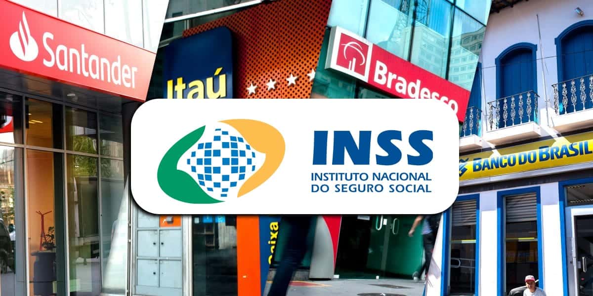 INSS - Bancos (Foto: Reprodução, Montagem - TV Foco)